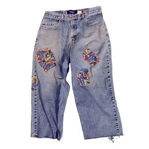 Vintage Levi’s Baggy Silvertab  Cropped Jeans